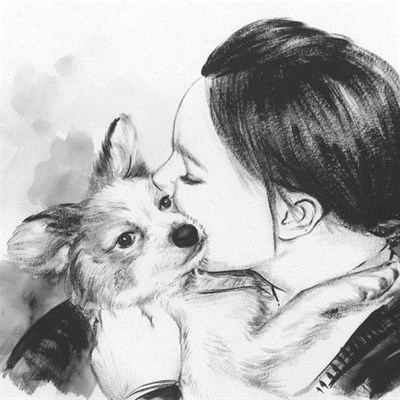 Hand Painted Ink Rendering from Photos - myDaVinci